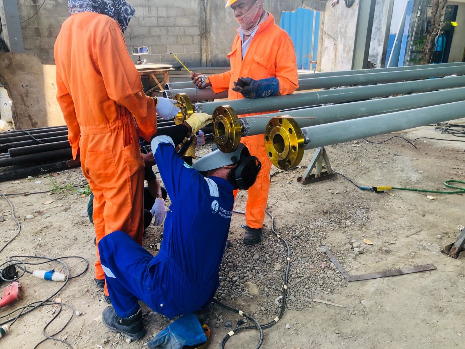 Jasa Modifikasi Piping Fuel Gas di Block A